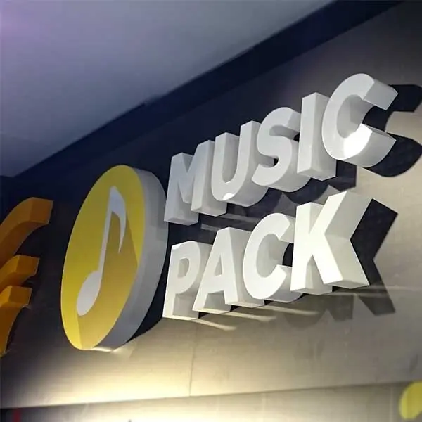 Letras 3D en Acrilico