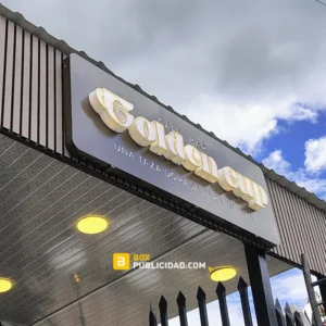 Aviso Publicitario Café Bar