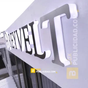 Aviso en Acrilico Luminoso IPS