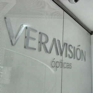 Letras en Acrílico metalizado